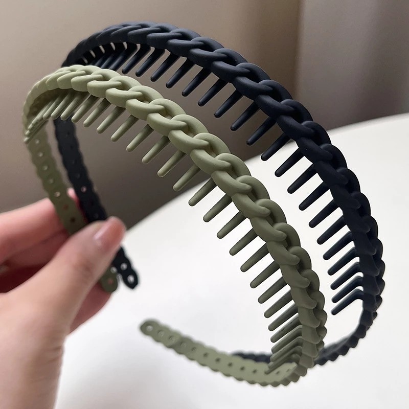 Newest with anti-slip teeth hair clip for women special face washing