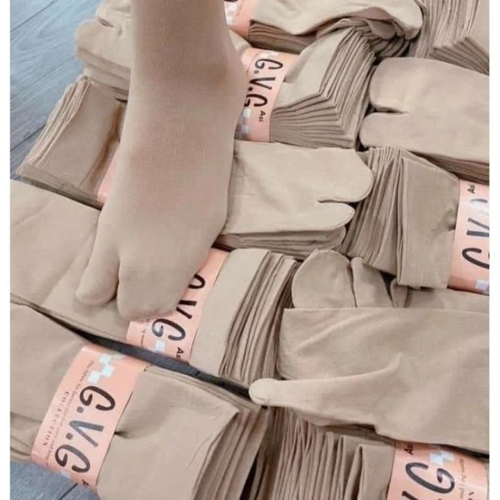 Set of 10 pairs of summer sun protection fingerless teacher socks