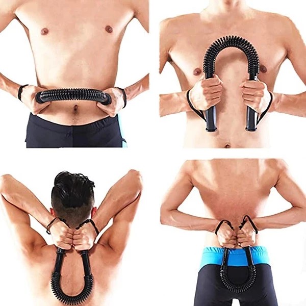 30kg Titanium Spring Bending Stick Effectively Trains Arms, Chest, Shoulders, and Back Muscles