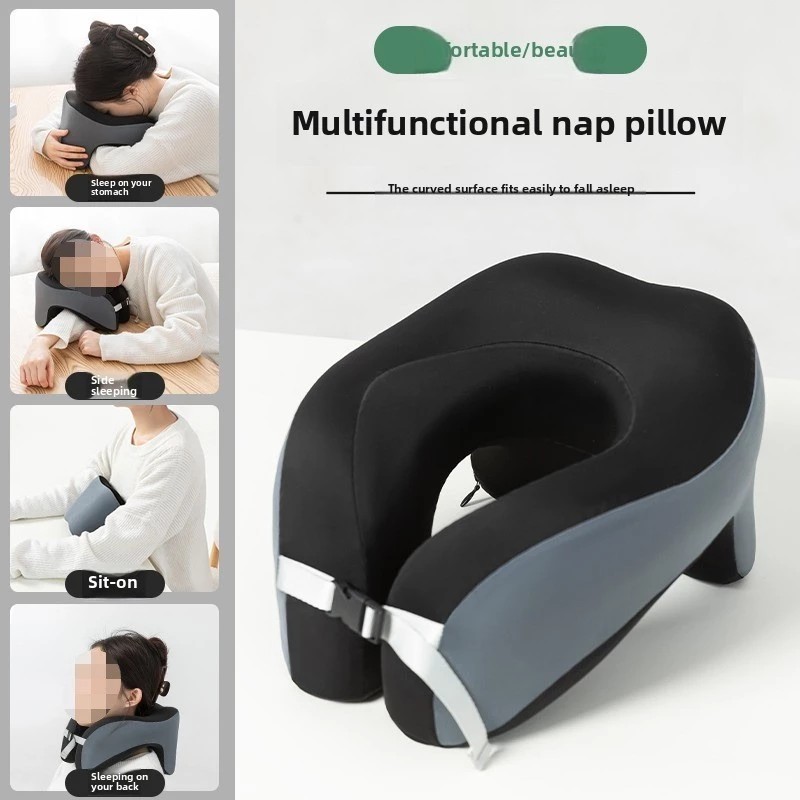 Memory Foam U Shaped Pillow, Travel Neck Pillow, Sleeping Pillow, Neck Pillow, Portable Cervical Support Pillow