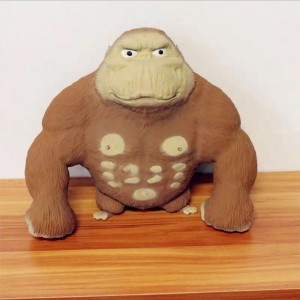 Elastic Monkey, Elastic Orangutan Stress Relief Toy made of soft rubber
