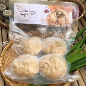Whole Wheat Chicken and Mushroom Buns – Nutritious Whole Wheat Bun Crust, Rich Chicken and Mushroom Buns – Healthy