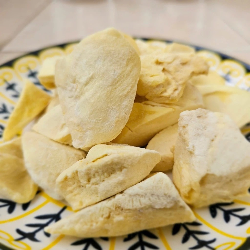100gr Sublimation-dried Durian, Crispy and Retains Original Flavor - Da Lat Specialty. Moyfood