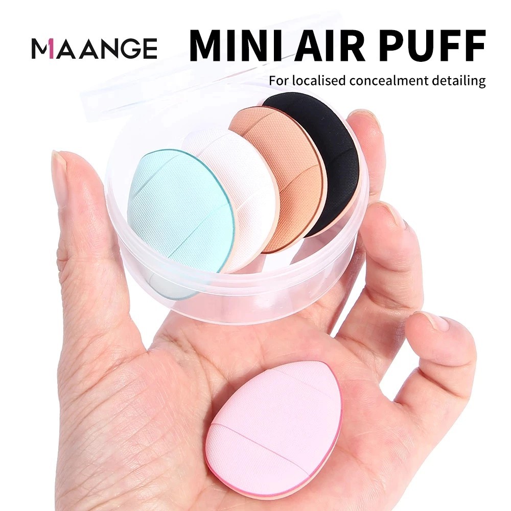 MAGEYF Mút Tán Kem Nền Che Khuyết Điểm Bằng Ngón Tay Mini Tiện