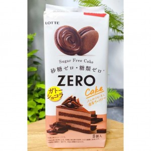 Soft cake with fresh cream filling, sugar-free chocolate LOTTE JAPAN for diabetics, dieters – Made in Japan