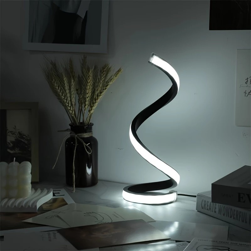 Đèn ba tông đơn giản Đèn bàn USB Phòng ngủ Đèn ngủ để bàn