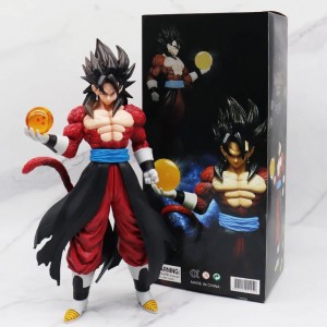 Large Model Vegeta Super Saiyan 4 Figure Vegeta holding Dragon Ball Anime Dragon Ball in 7 Dragon Balls