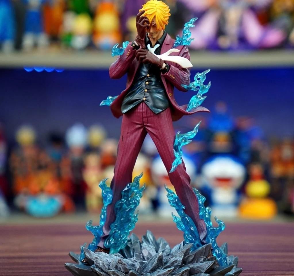 Mô hình Vinsmoke Sanji cao 25cm - Tặng kèm dây led