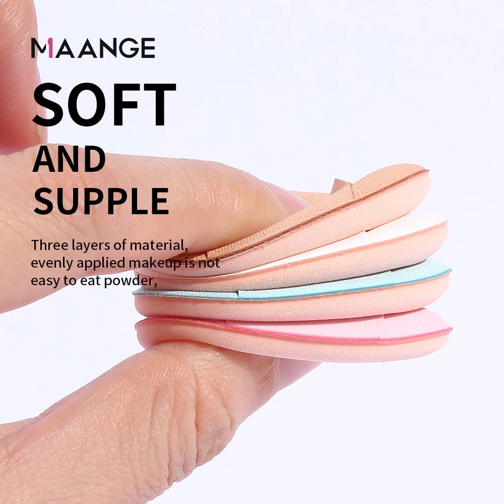 MAGEYF Mút Tán Kem Nền Che Khuyết Điểm Bằng Ngón Tay Mini Tiện