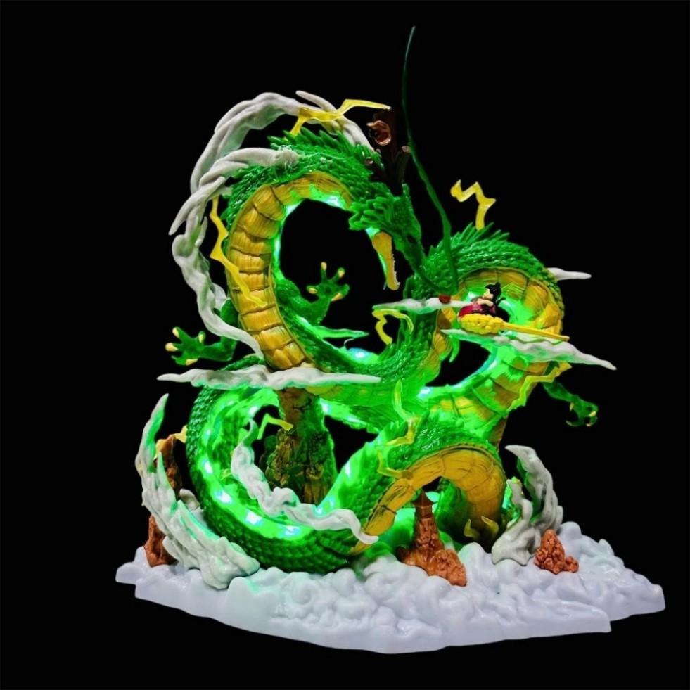 Super beautiful Earth Dragon God model 25cm high - Dragon Ball (LED included) Toy