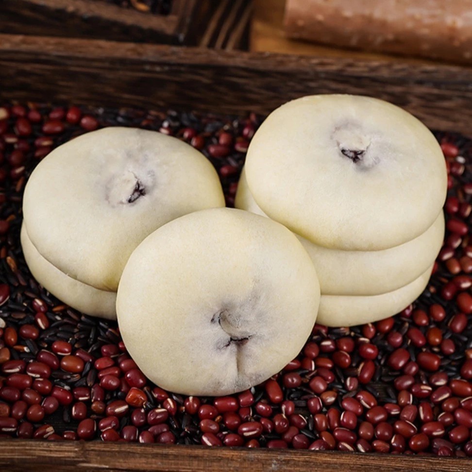 Bánh Đậu Đỏ Gạo Lứt Hương Vị Thơm Ngon, Vị Ngọt Nhẹ, Mỗi Miếng Cắn Đầy Đủ Thành Phần, Kích Thích Vị Giác Của Bạn