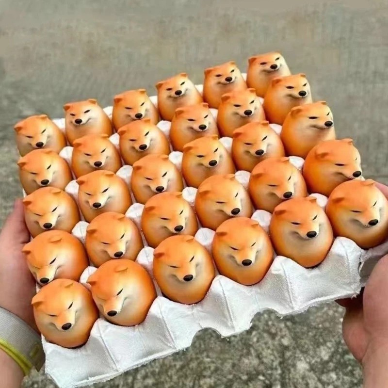 Bóp Shiba Inu Pinch Đồ Chơi Squeezable Đồ Chơi Đáng Yêu Giảm Căng Thẳng Đồ Chơi Văn Phòng Ủng Hộ