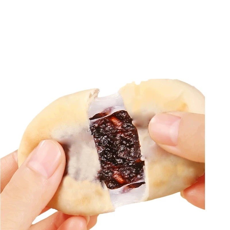 Bánh Đậu Đỏ Gạo Lứt Hương Vị Thơm Ngon, Vị Ngọt Nhẹ, Mỗi Miếng Cắn Đầy Đủ Thành Phần, Kích Thích Vị Giác Của Bạn
