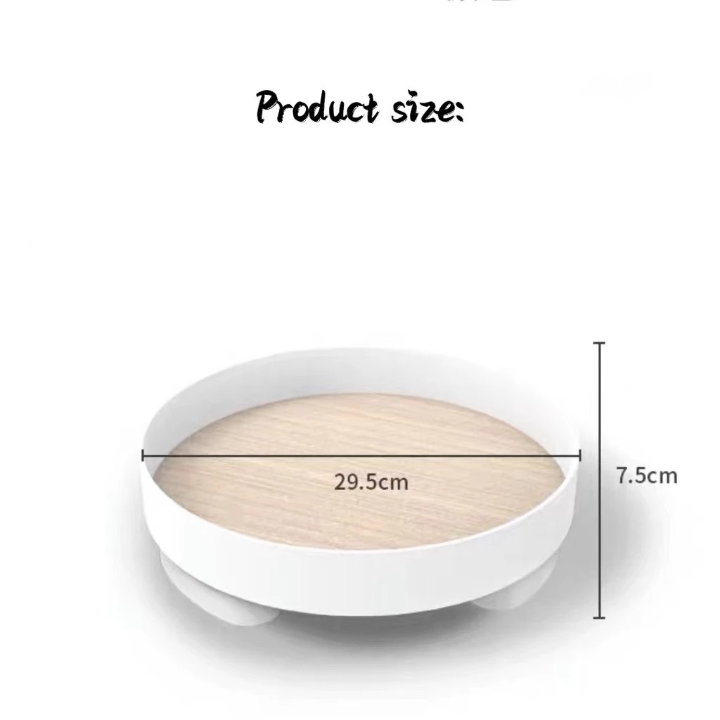 Convenient Wooden Perfume/Cosmetics Tray for Desktop