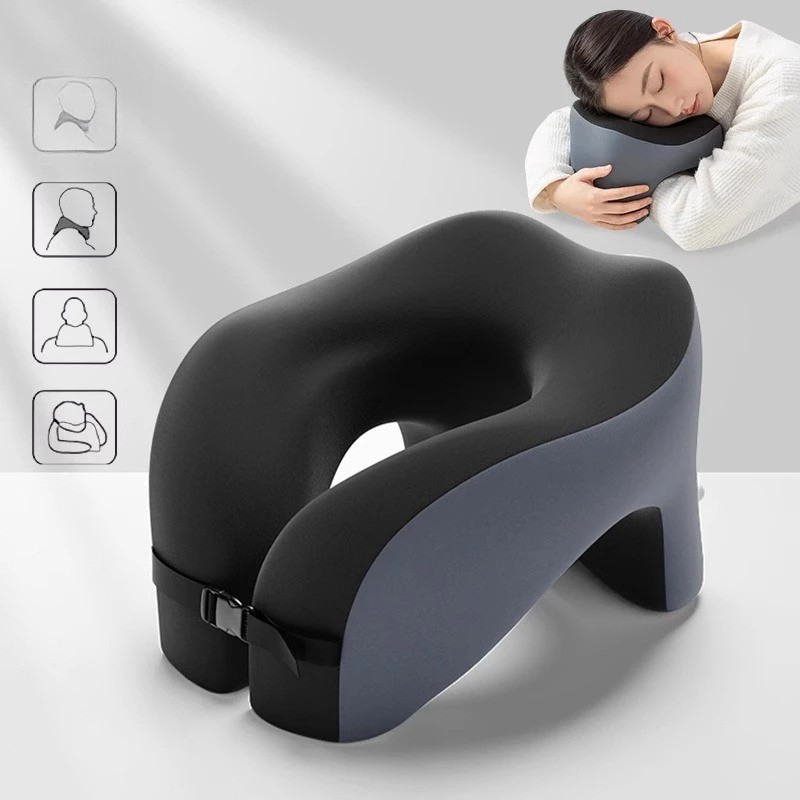 Memory Foam U Shaped Pillow, Travel Neck Pillow, Sleeping Pillow, Neck Pillow, Portable Cervical Support Pillow